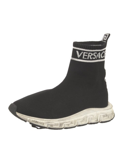 Versace Greca Pattern Sock Sneakers