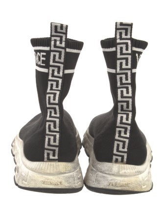Versace Greca Pattern Sock Sneakers