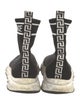 Versace Greca Pattern Sock Sneakers
