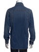 Versace Medusa Insignia Long Sleeve Denim Shirt