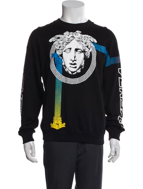Versace Medusa Insignia Crew Neck Sweatshirt