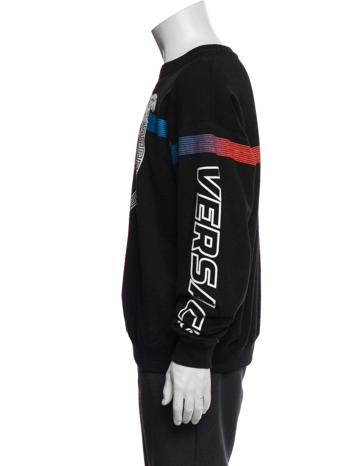 Versace Medusa Insignia Crew Neck Sweatshirt