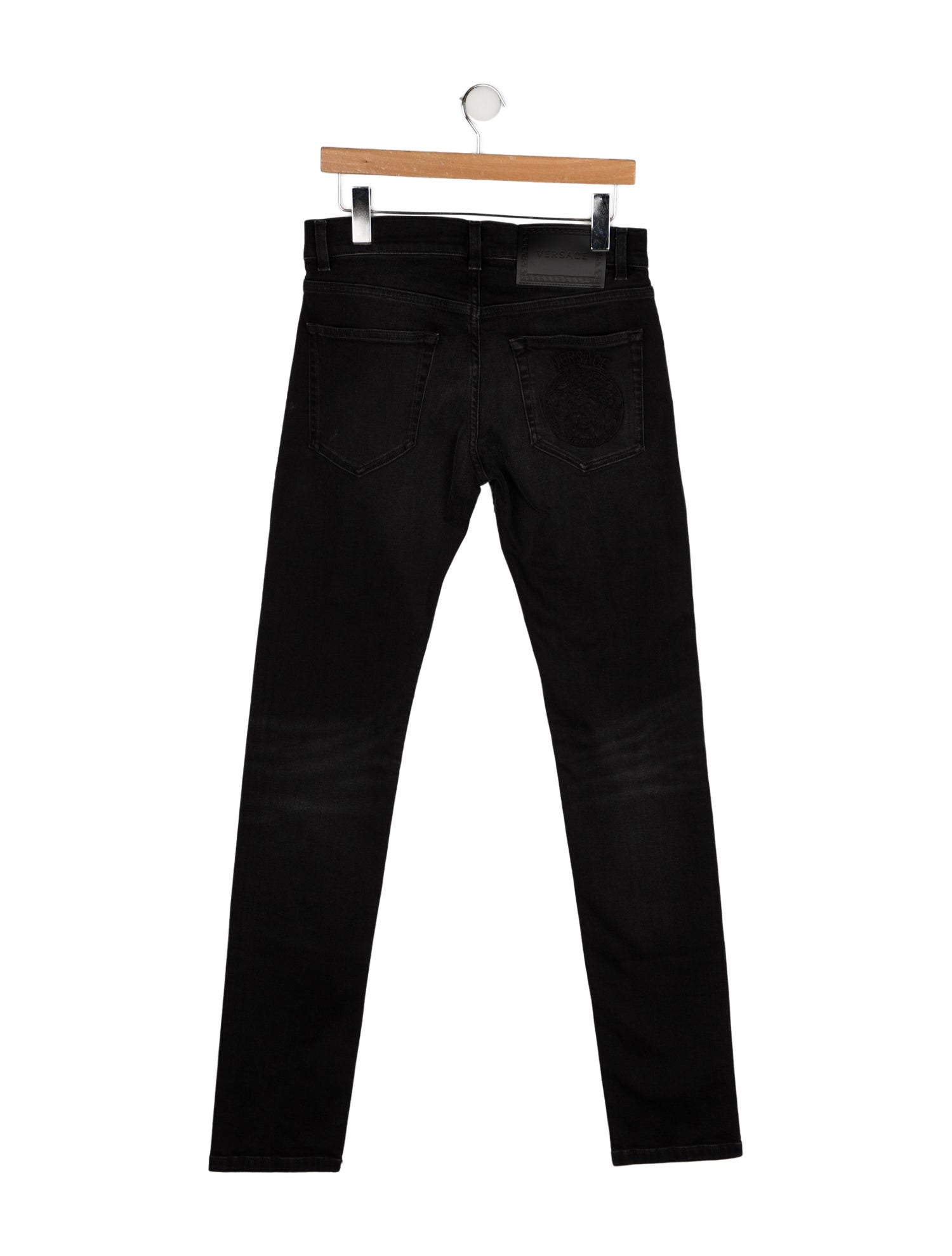Versace Mid-Rise Straight Leg Jeans w/ Tags