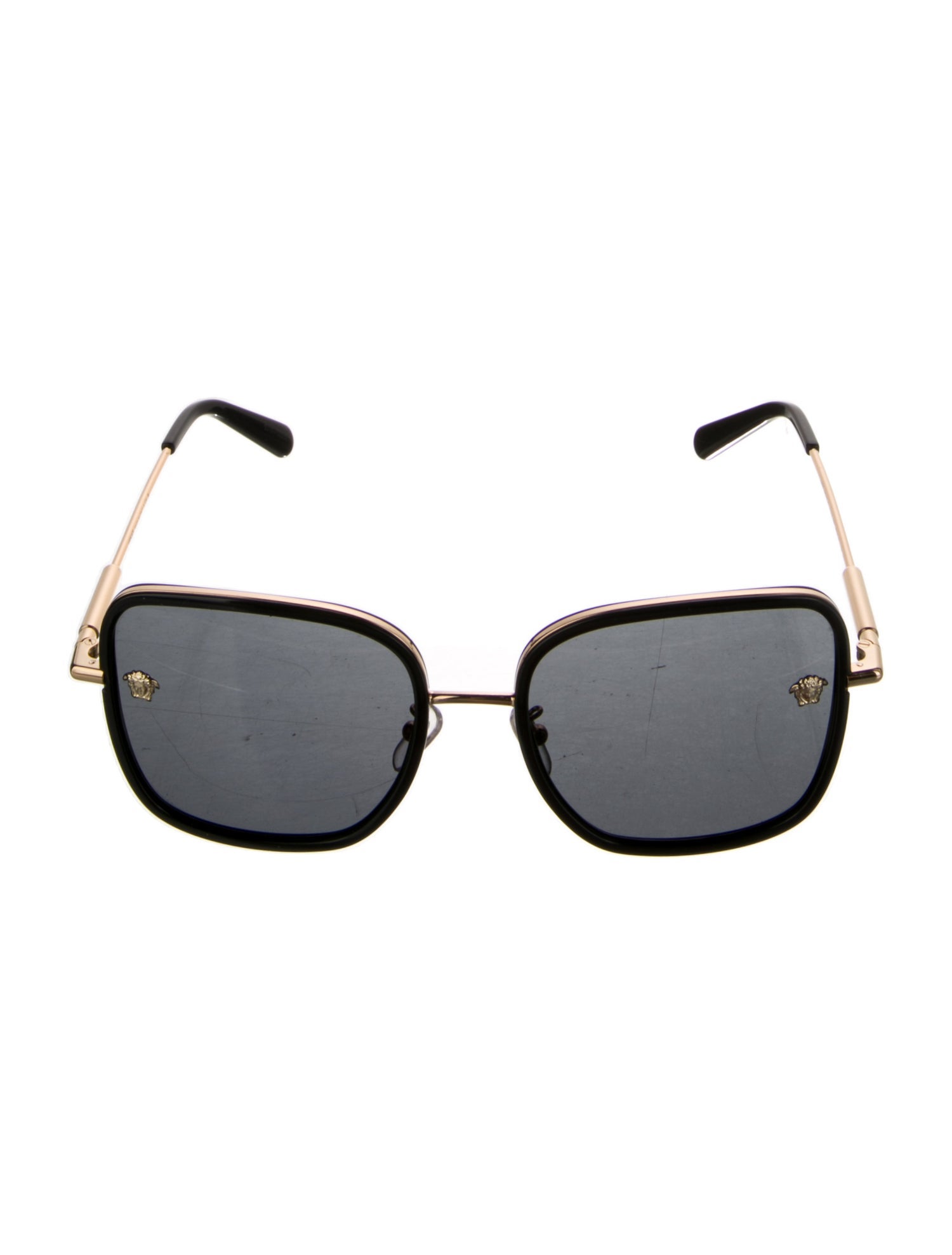 Versace Medusa Insignia Square Sunglasses