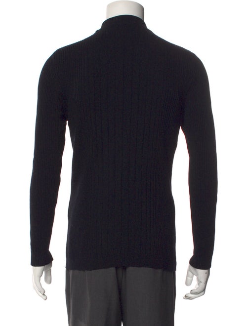 Versace Wool Mock Neck Pullover