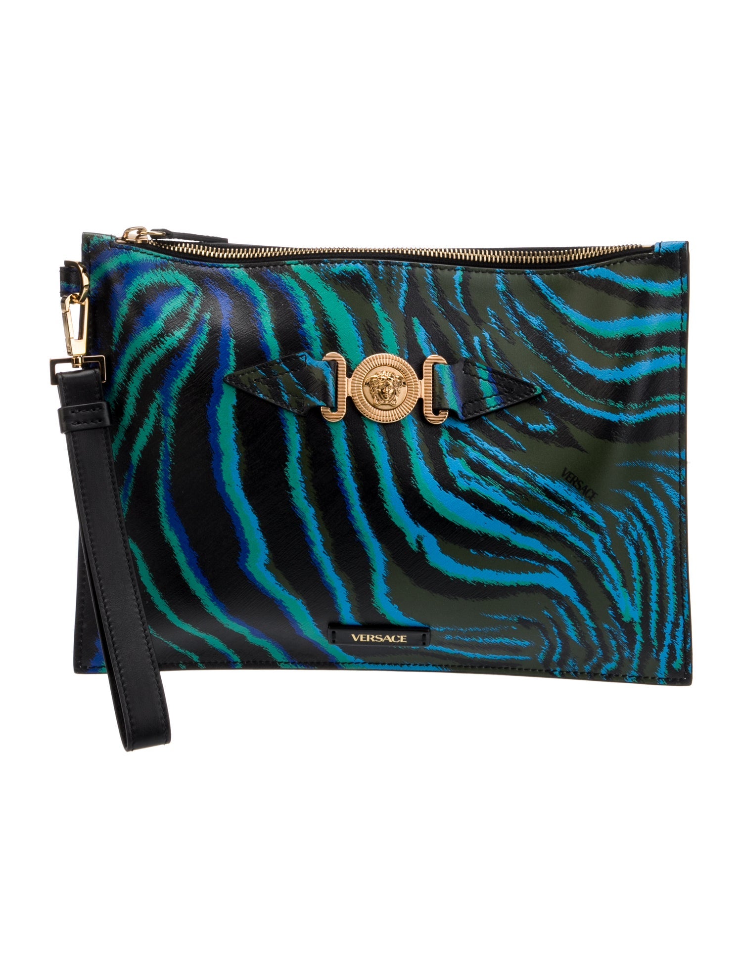 Versace Leather Clutch