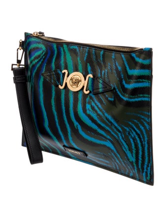 Versace Leather Clutch