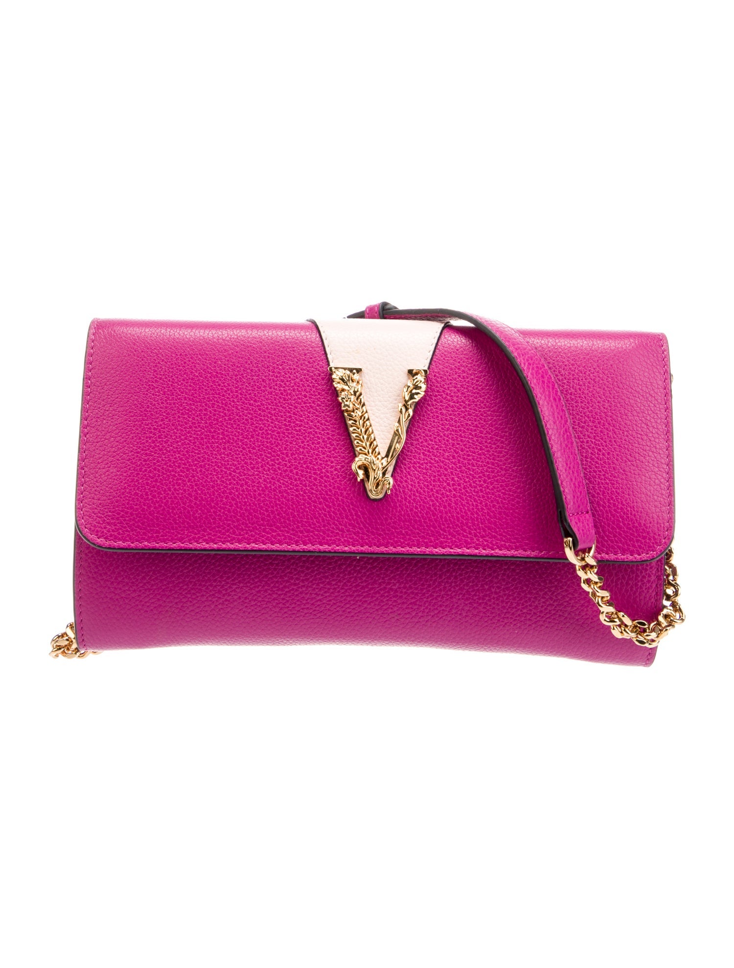 Versace Leather Crossbody Bag