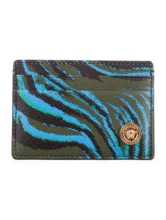 Versace Canvas Printed Bifold Wallet