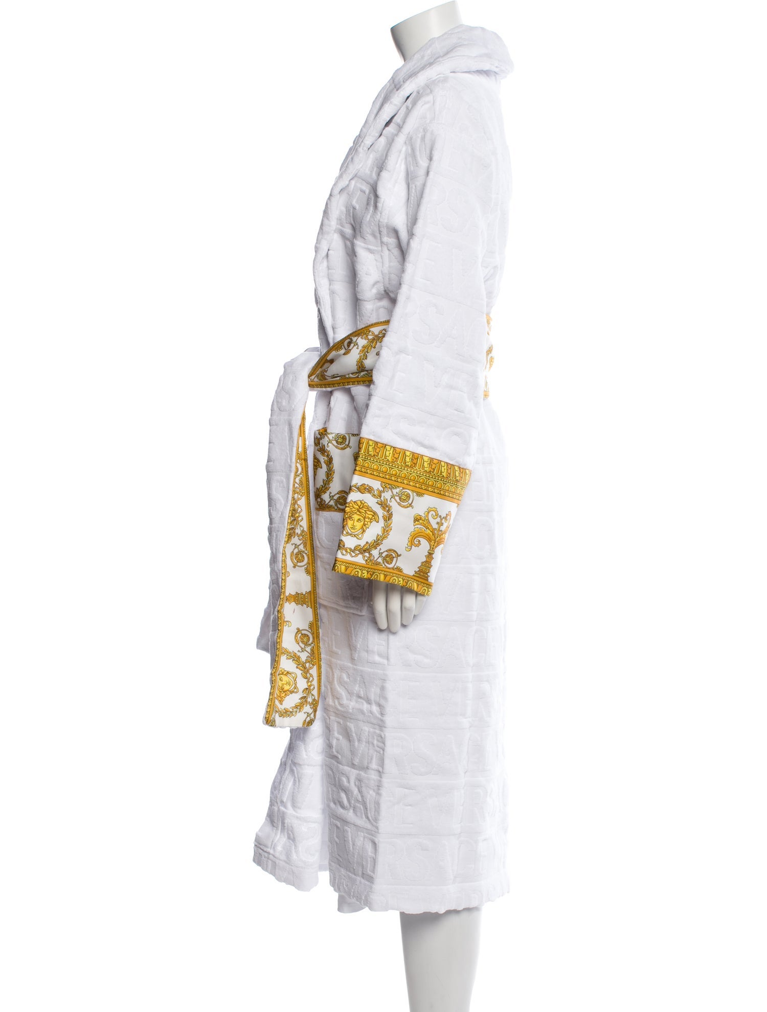 Versace I ♡ Baroque Printed Robe w/ Tags