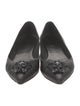 Versace Medusa Insignia Leather Flats