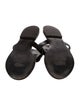 Versace Medusa Insignia Leather Slides