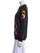 Versace Graphic Print Crew Neck Sweatshirt