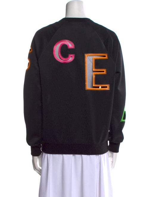 Versace Graphic Print Crew Neck Sweatshirt