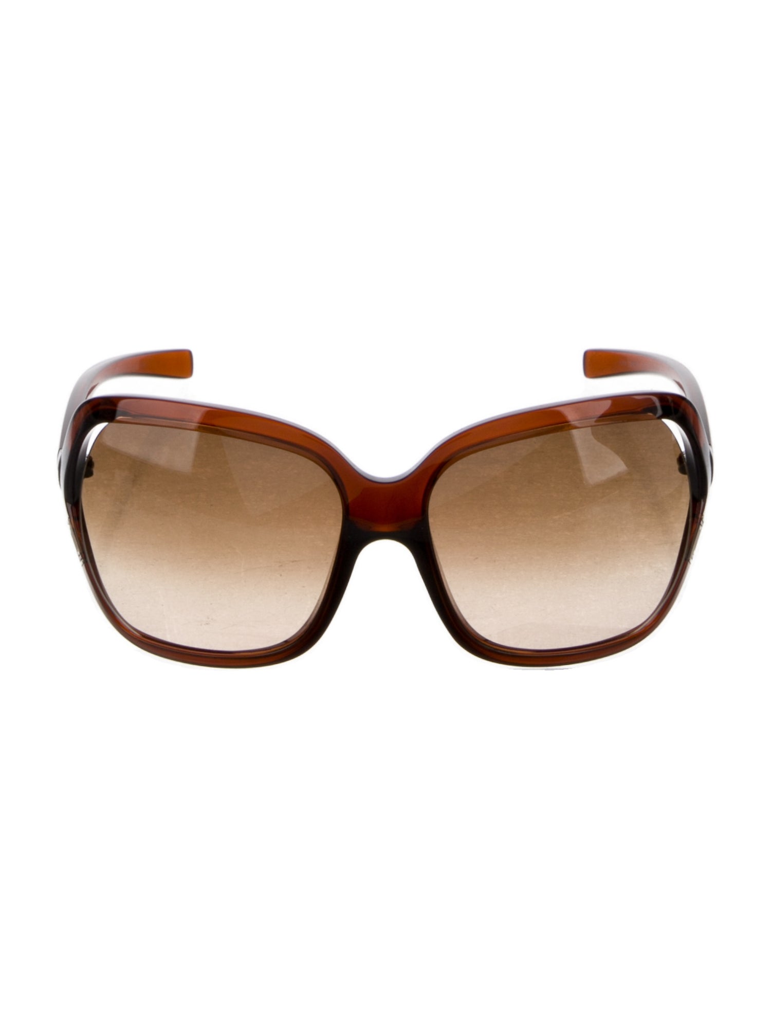 Versace Oversize Gradient Sunglasses