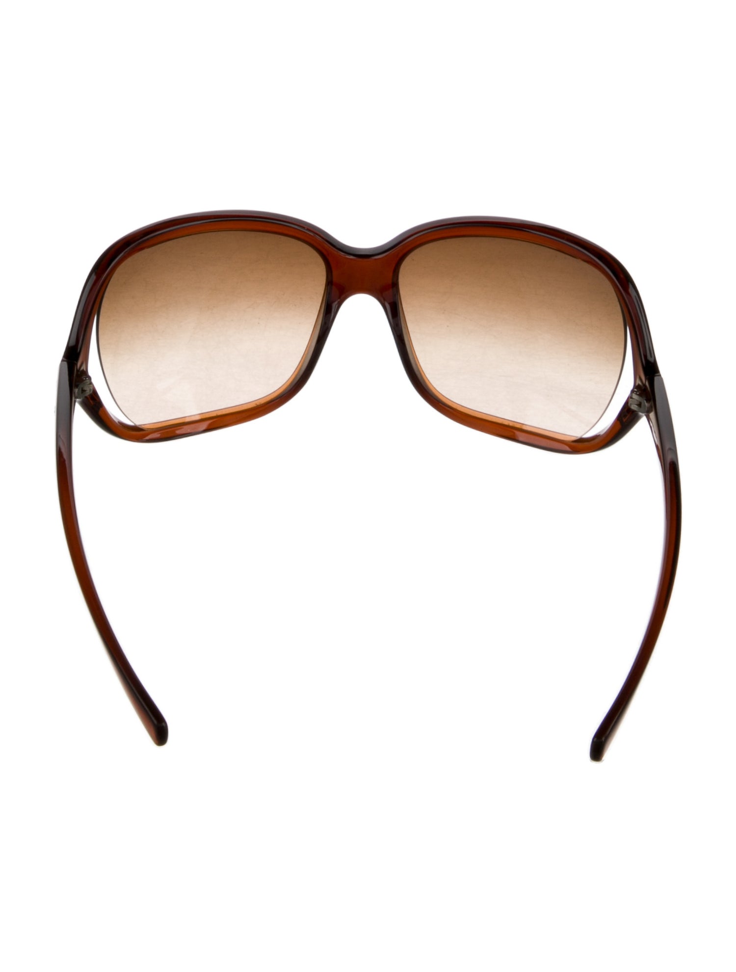 Versace Oversize Gradient Sunglasses