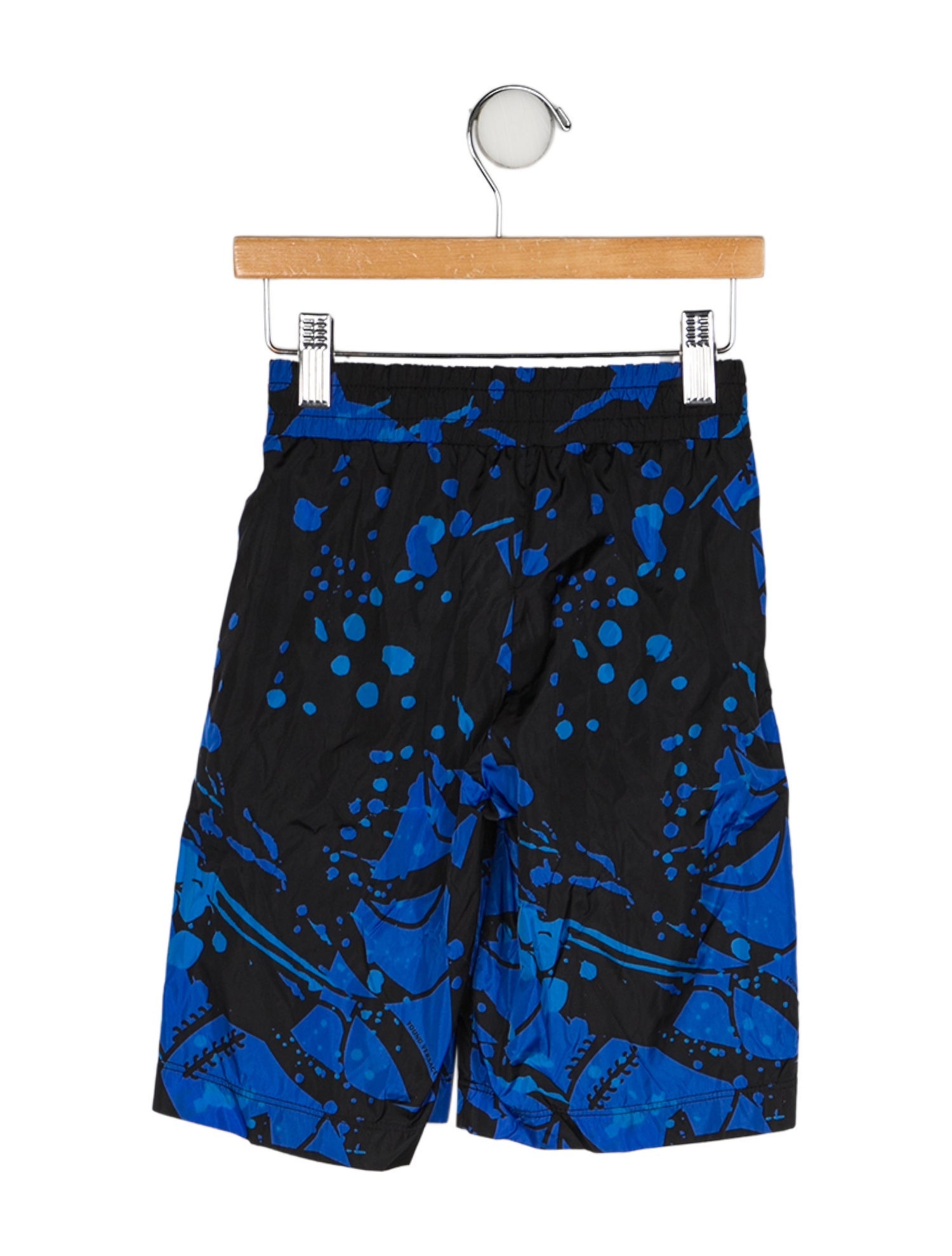 Versace Boys' Pattern Print Swim Trunks
