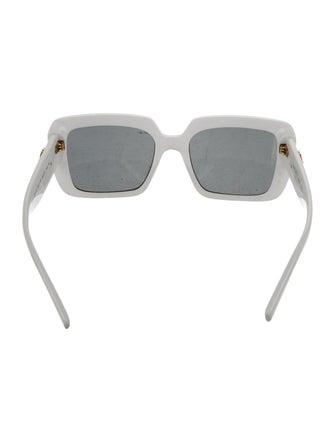 Versace Square Tinted Sunglasses