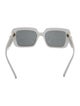 Versace Square Tinted Sunglasses