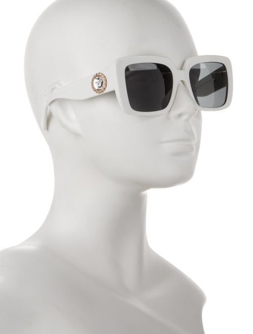 Versace Square Tinted Sunglasses