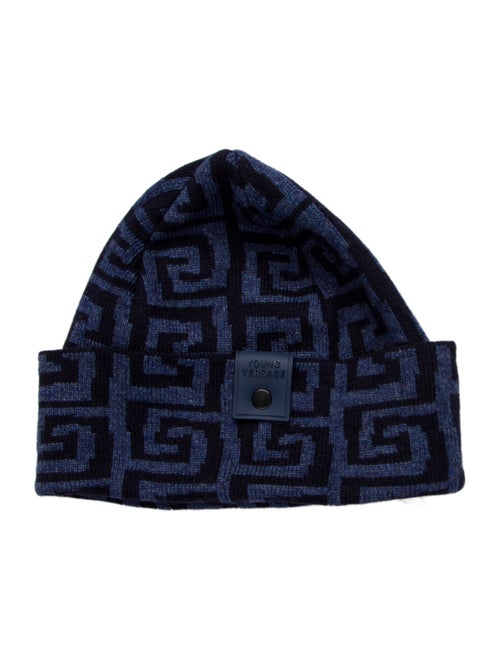 Versace Woven Patterned Beanie