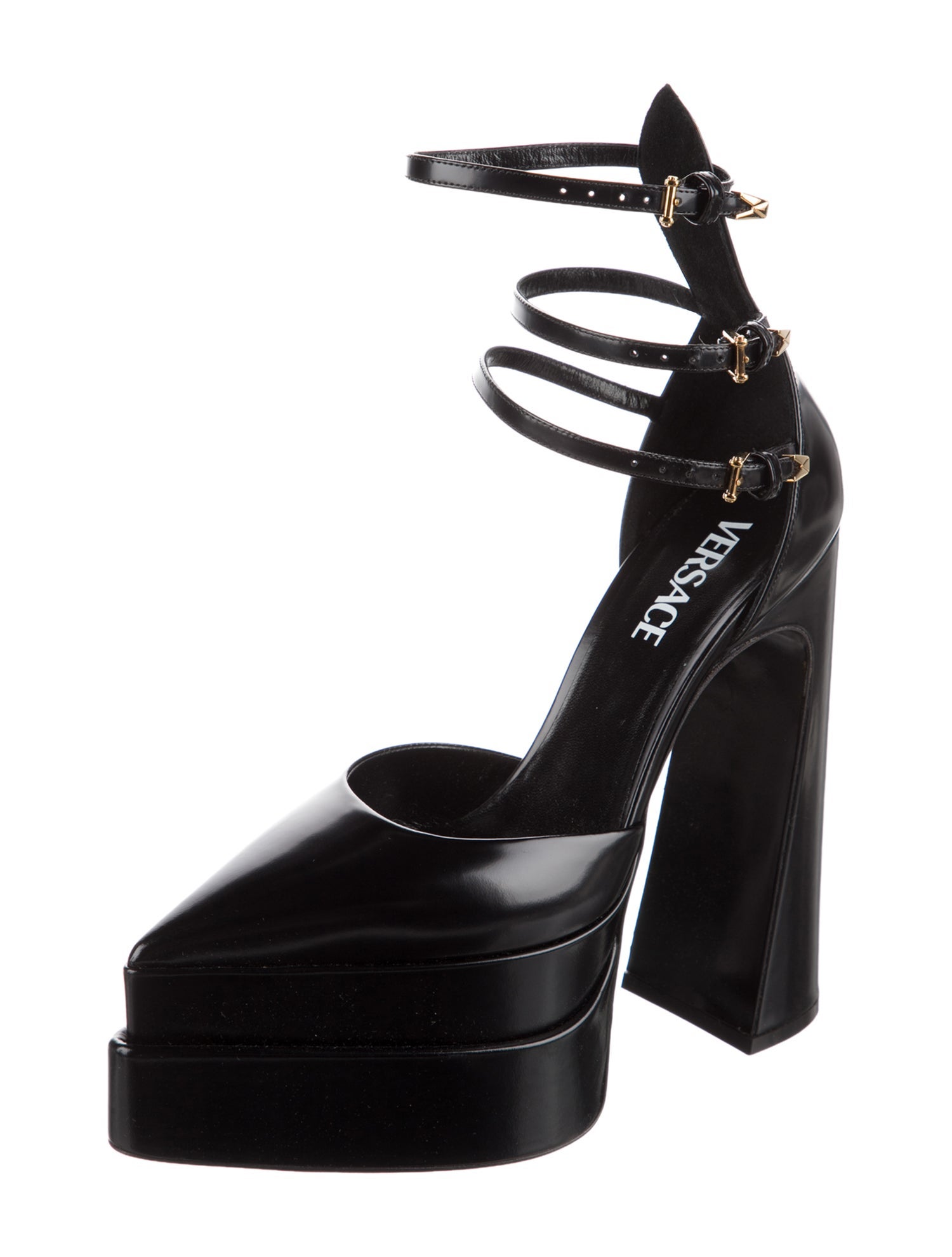 Versace Patent Leather Pumps