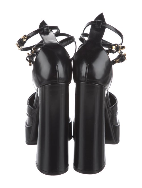 Versace Patent Leather D'Orsay Pumps