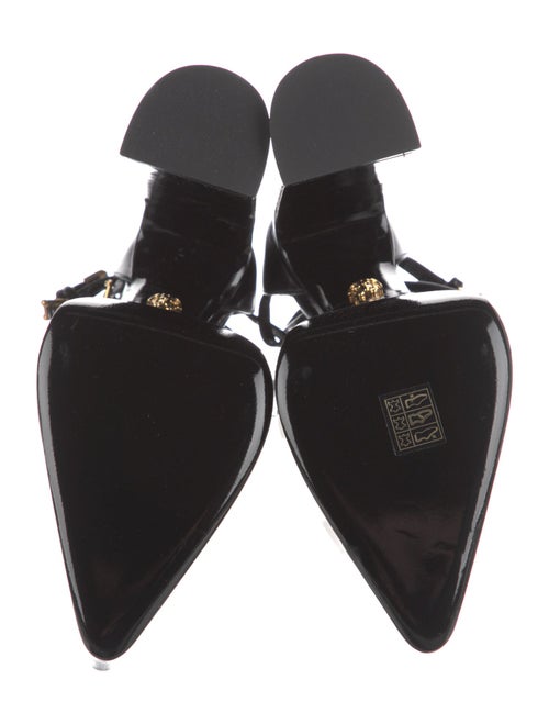 Versace Patent Leather D'Orsay Pumps