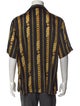 Versace Printed Three-Quarter Sleeve Shirt