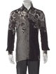 Versace Printed Long Sleeve Shirt