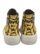 Versace Canvas Printed Sneakers