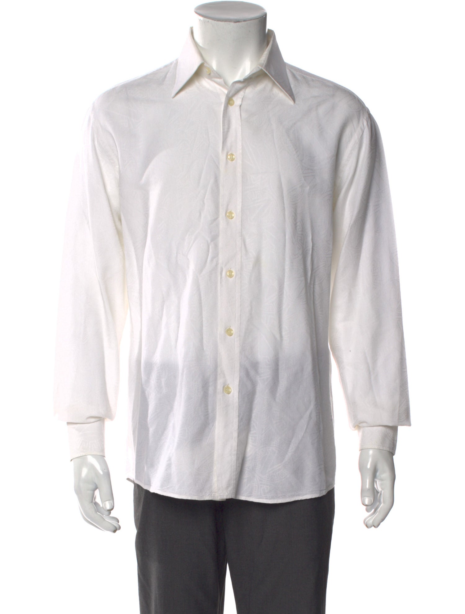 Versace Long Sleeve Dress Shirt