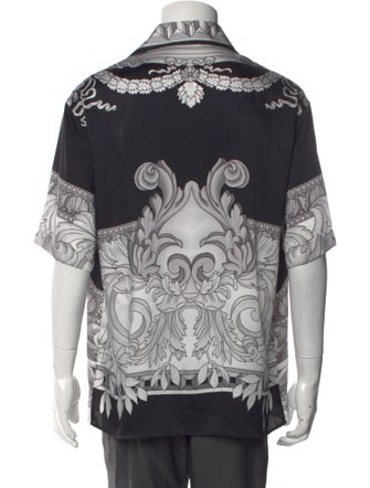 Versace Printed Short Sleeve Shirt
