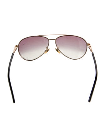 Versace Aviator Gradient Sunglasses