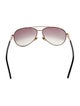 Versace Aviator Gradient Sunglasses