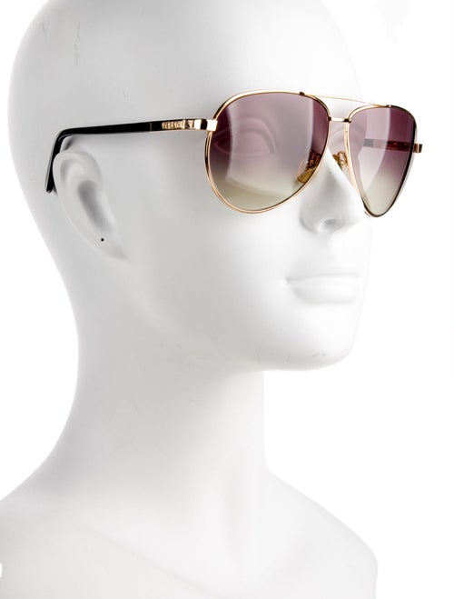 Versace Aviator Gradient Sunglasses