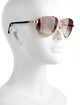 Versace Aviator Gradient Sunglasses