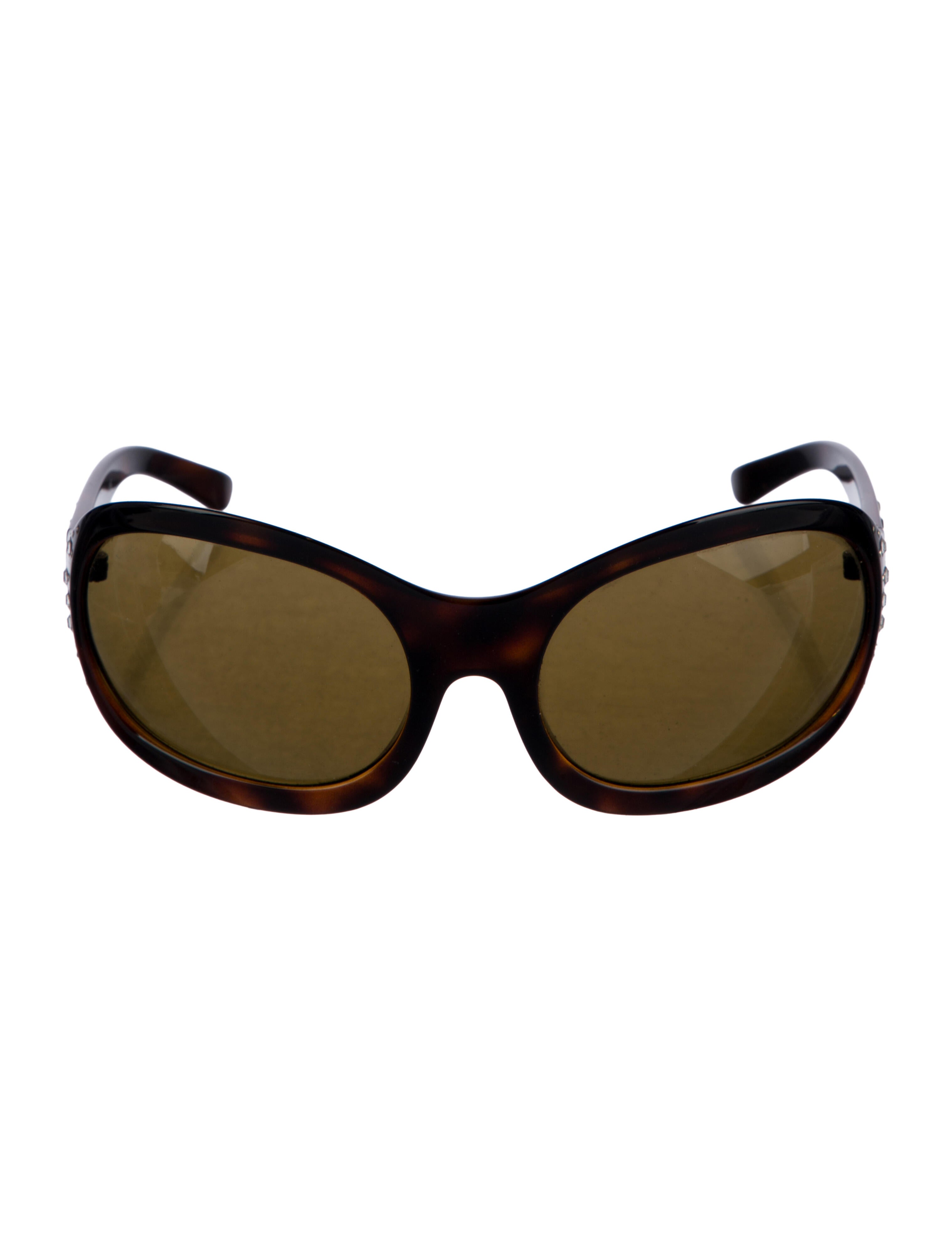 Versace Shield Tinted Sunglasses