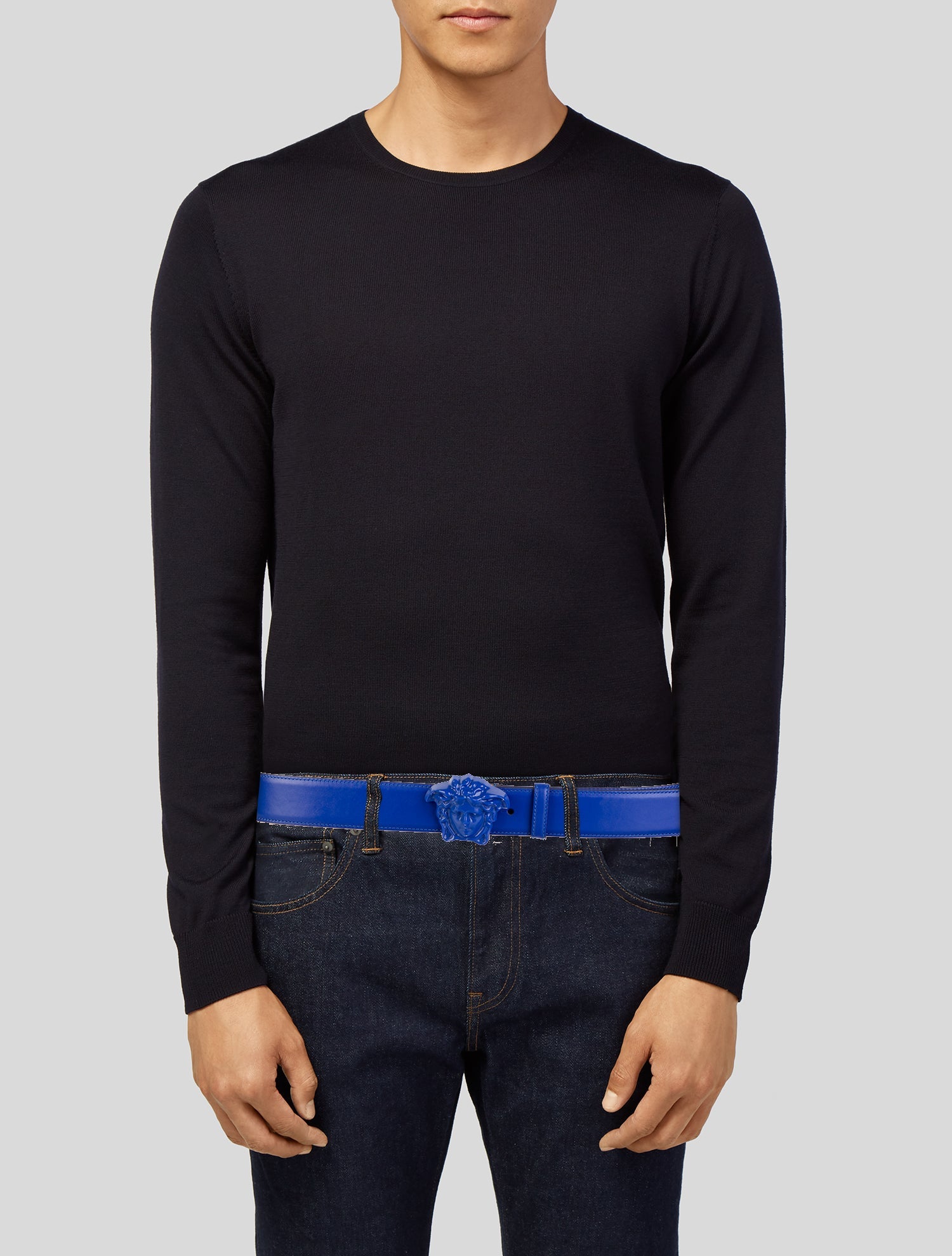 Versace Leather Belt