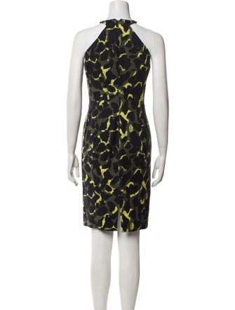 V2 Versace Classic Wool Knee-Length Dress