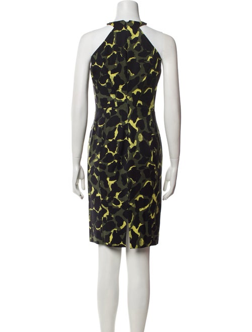 V2 Versace Classic Wool Knee-Length Dress
