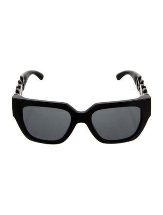 Versace Medusa Insignia Wayfarer Sunglasses