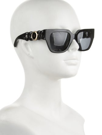 Versace Medusa Insignia Wayfarer Sunglasses