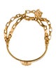 Versace Enamel Greca Trim Medusa Link Bracelet