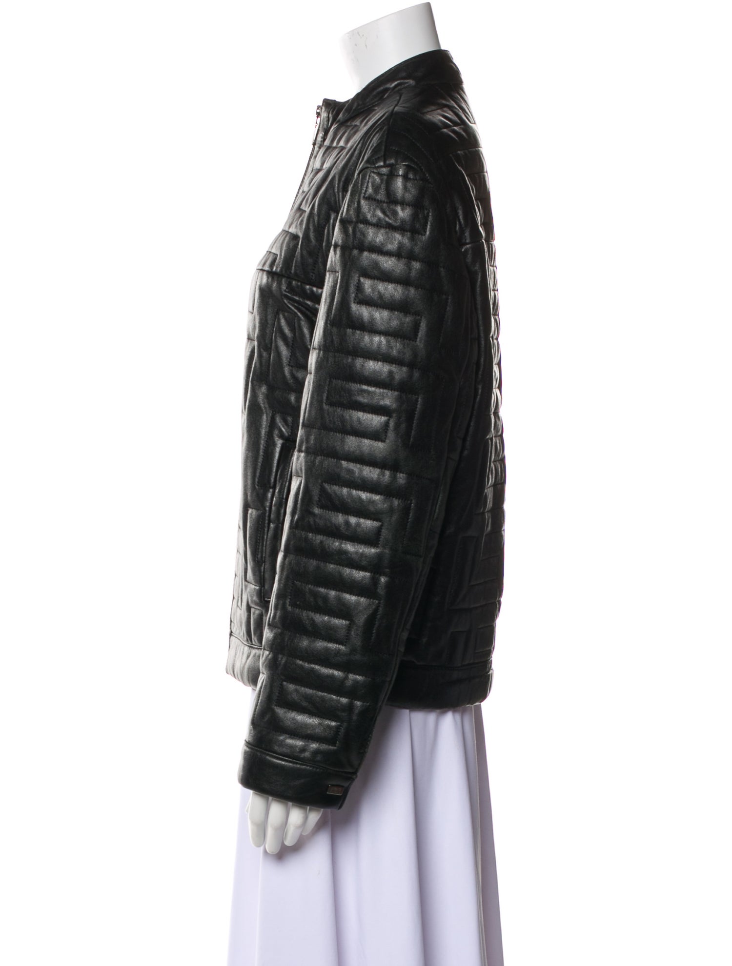 V2 Versace Classic Vintage 1990's Moto Jacket