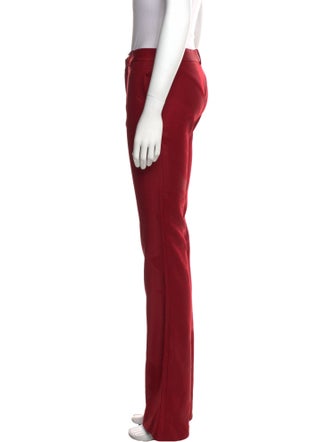 Versace Wool Wide Leg Pants