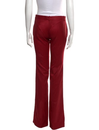 Versace Wool Wide Leg Pants
