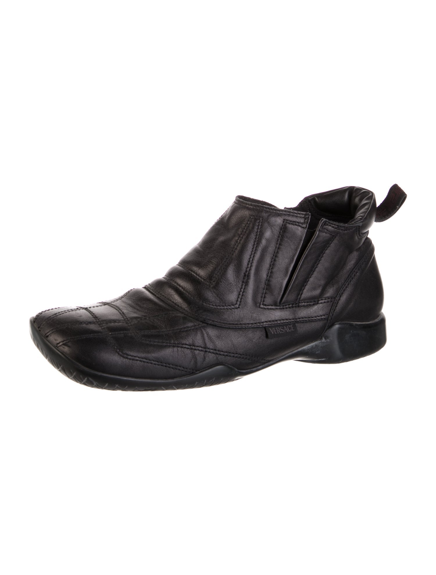 Versace Leather Boots