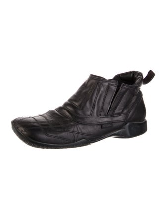 Versace Leather Boots