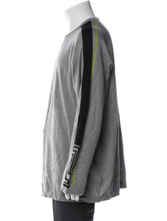 V2 Versace Classic Virgin Wool Crew Neck Pullover